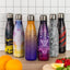 Termobutelka z metalowym wieczkiem Painting, 500 ml