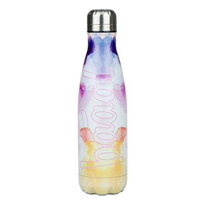 Termobutelka z metalowym wieczkiem Painting, 500 ml