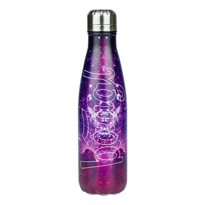 Termobutelka z metalowym wieczkiem Galaxy, 500 ml