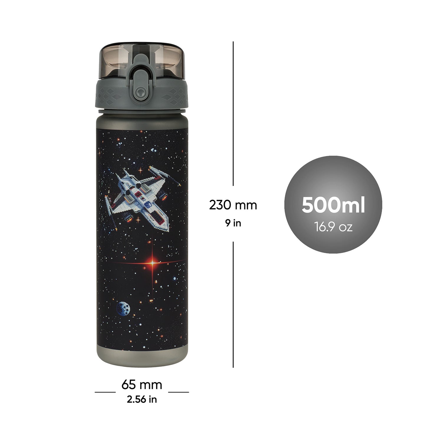 Butelka z tritanu Pixel Space, 500 ml