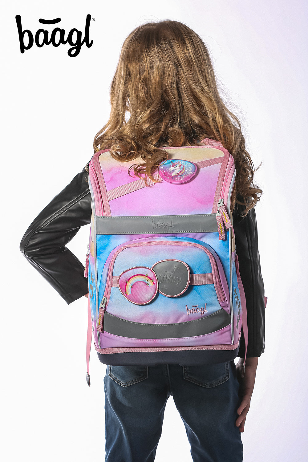 Zestaw szkolny Zippy Plus Rainbow Unicorn