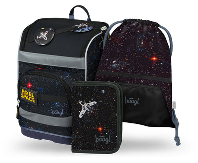 Zestaw szkolny Zippy Plus Pixel Space