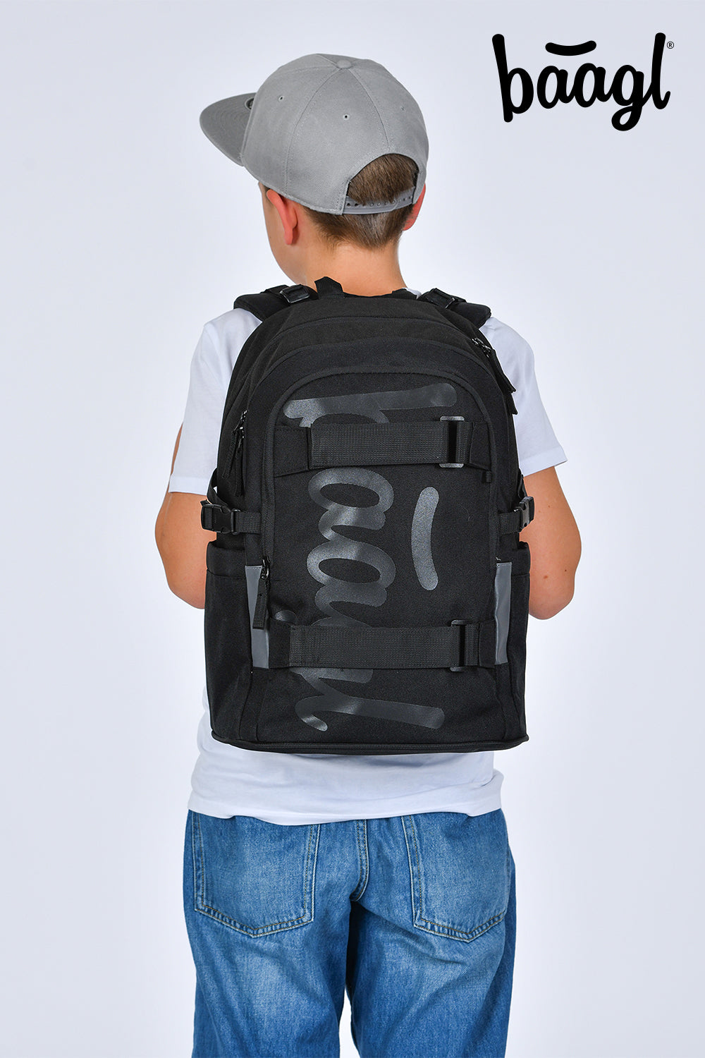 Plecak szkolny Skate Uni Czarny