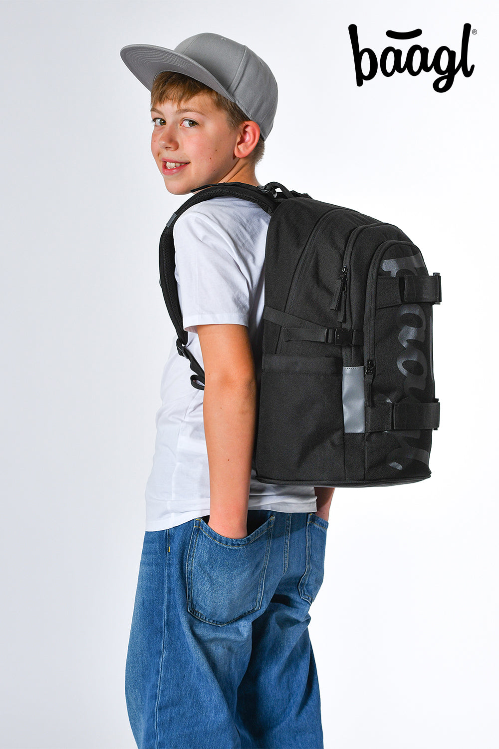 Plecak szkolny Skate Uni Czarny