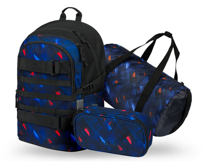 Zestaw szkolny Skate Indigo