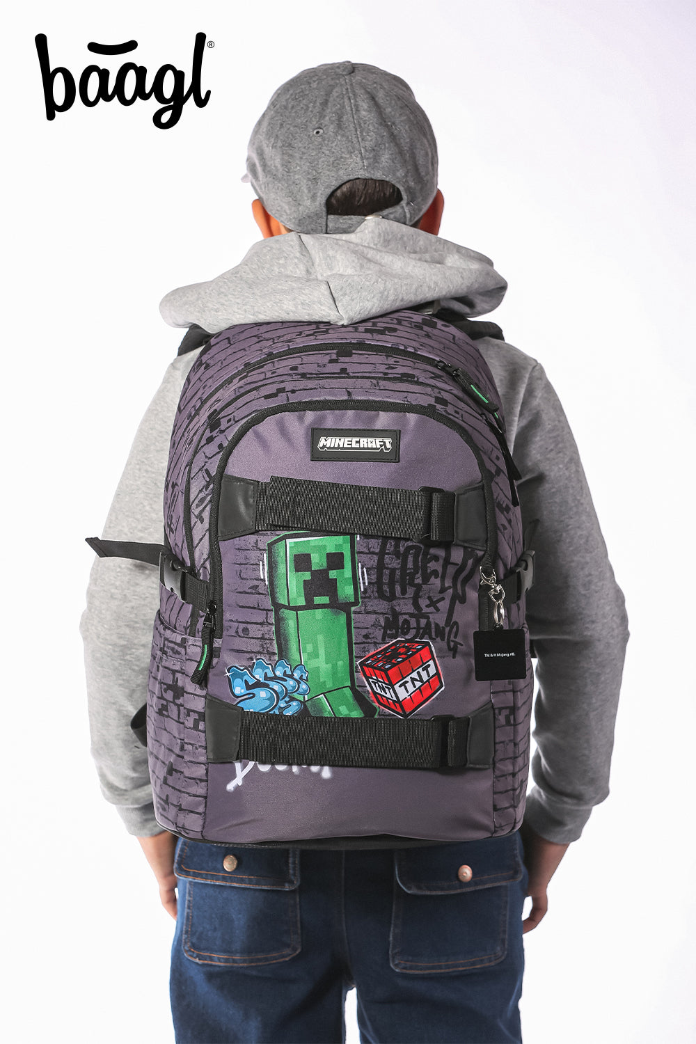 Zestaw szkolny Skate Minecraft TNT
