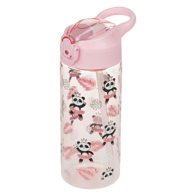 Butelka Tritanowa Ze Słomką Panda, 500 ml