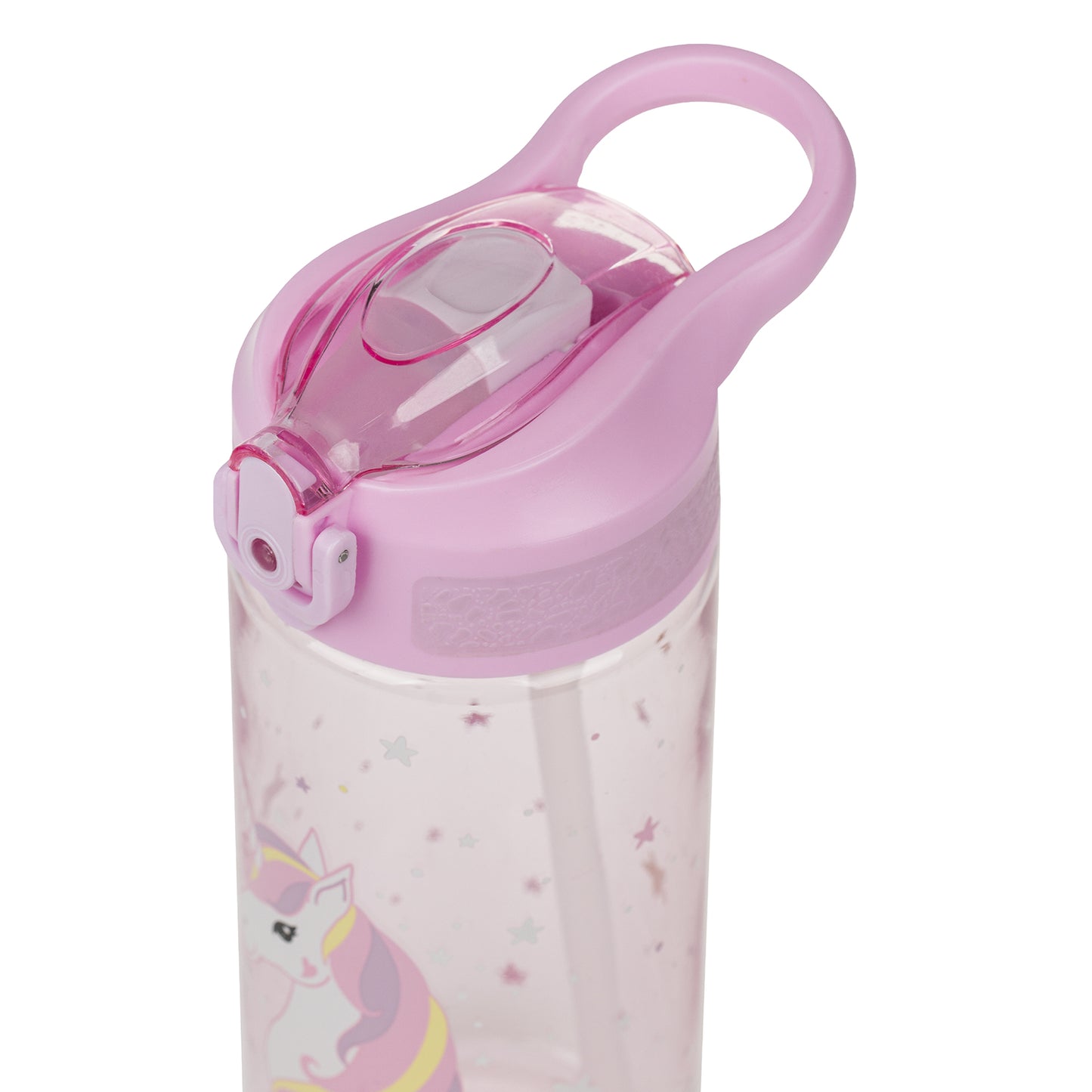 Butelka Tritanowa Ze Słomką Rainbow Unicorn, 500 ml