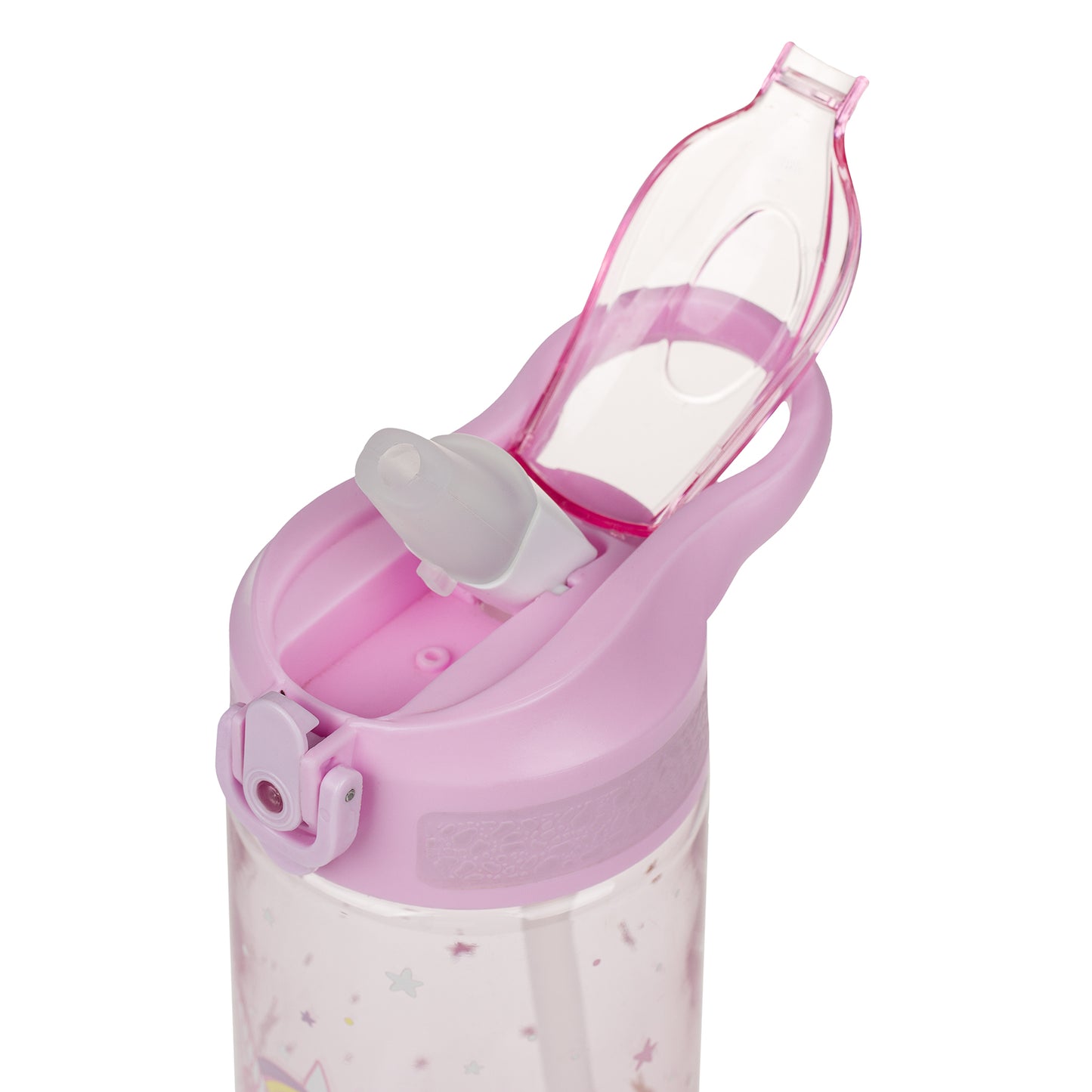 Butelka Tritanowa Ze Słomką Rainbow Unicorn, 500 ml