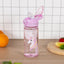 Butelka Tritanowa Ze Słomką Rainbow Unicorn, 500 ml