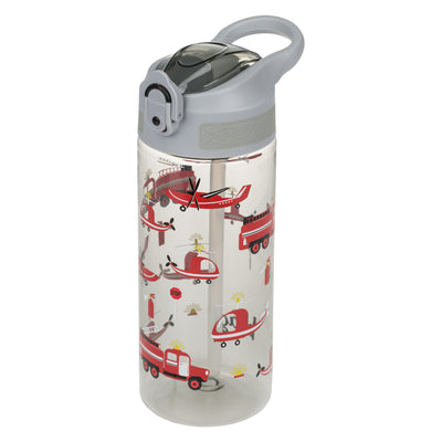 Butelka Tritanowa Ze Słomką Ratownicy, 500 ml