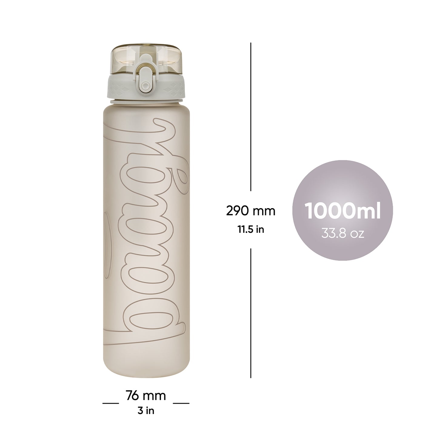Butelka z tritanu Mist, 1000 ml