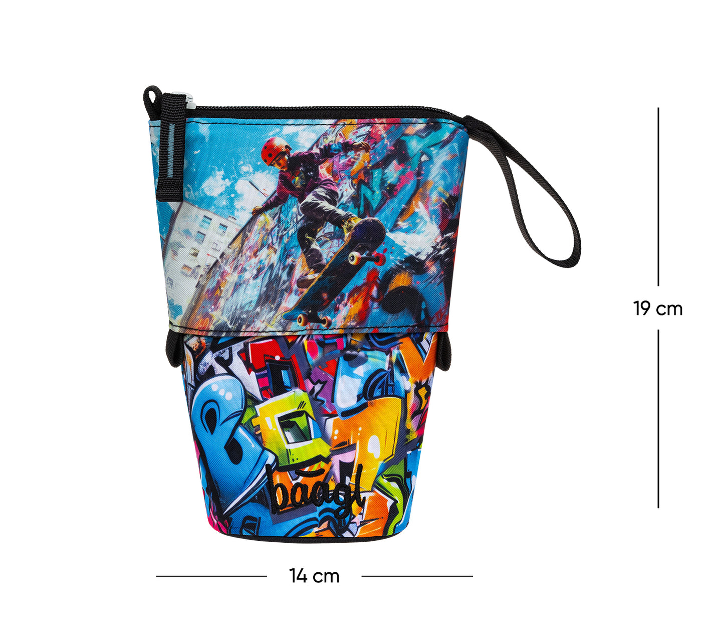 Piórnik na kredki Skatepark