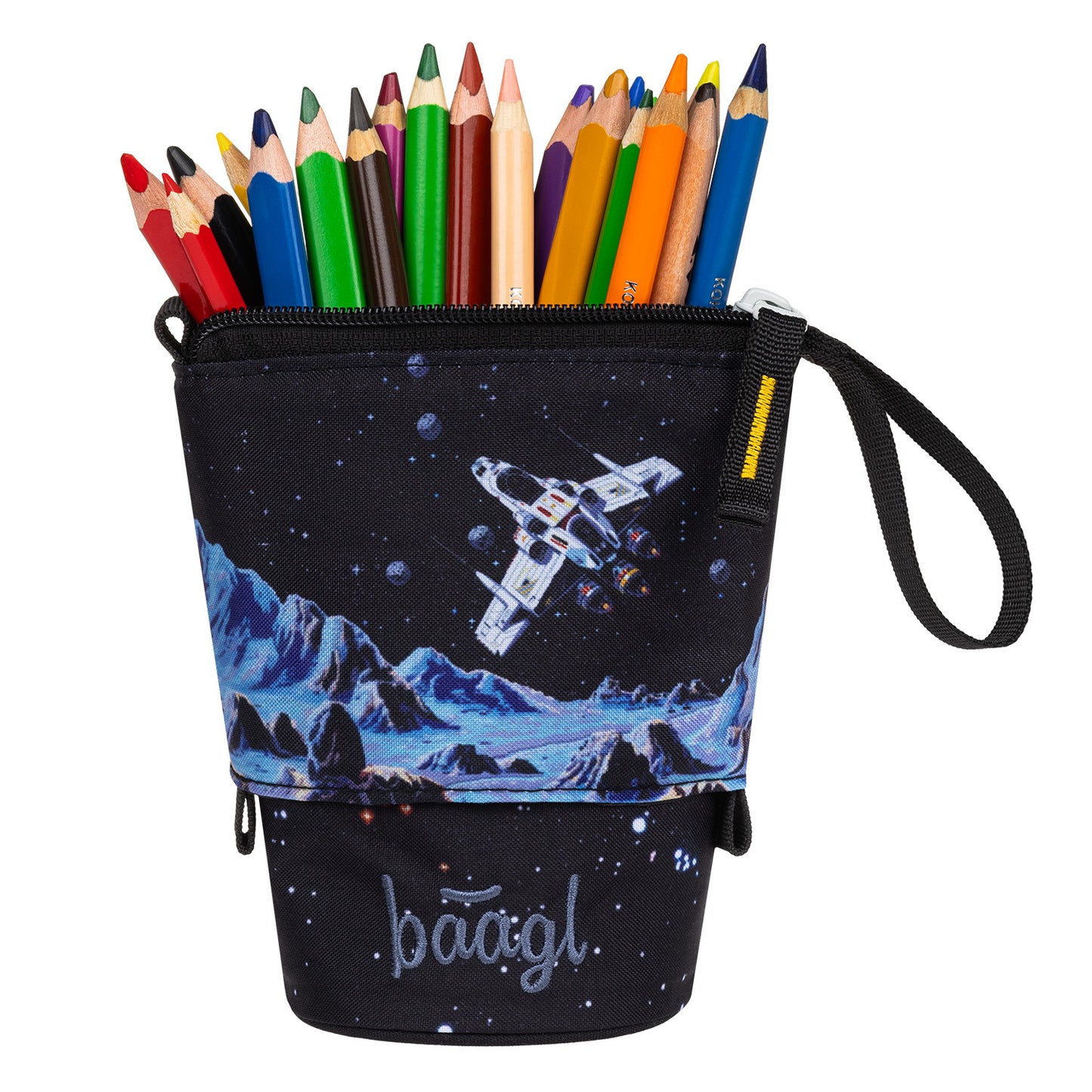 Piórnik na kredki Pixel Space