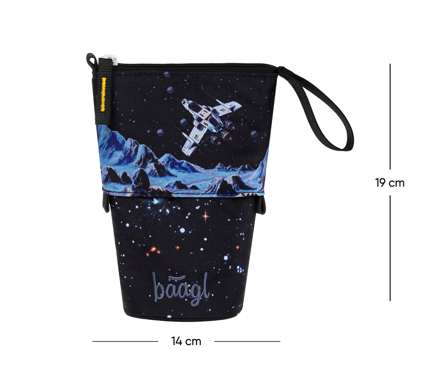 Piórnik na kredki Pixel Space