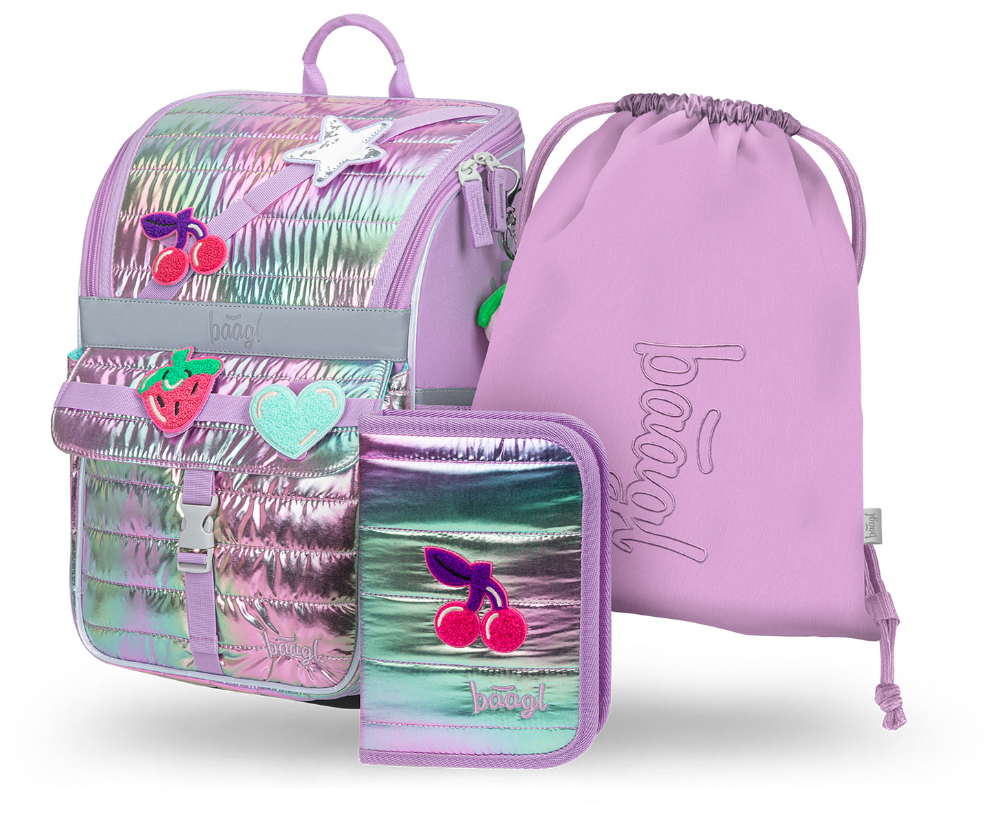 Zestaw szkolny Zippy Lavender