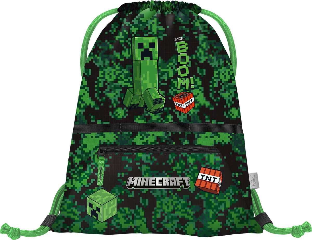 Worek z kieszonką Minecraft Boom