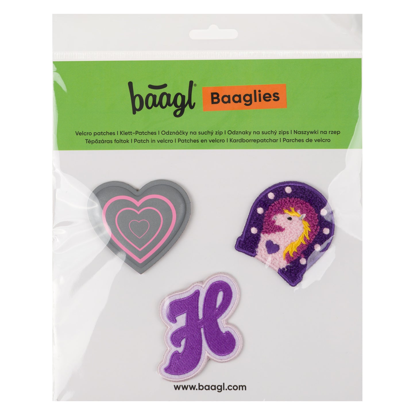 Baaglies 3 sztuki Konie - Serce