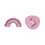 Baaglies 2 sztuki Rainbow Unicorn
