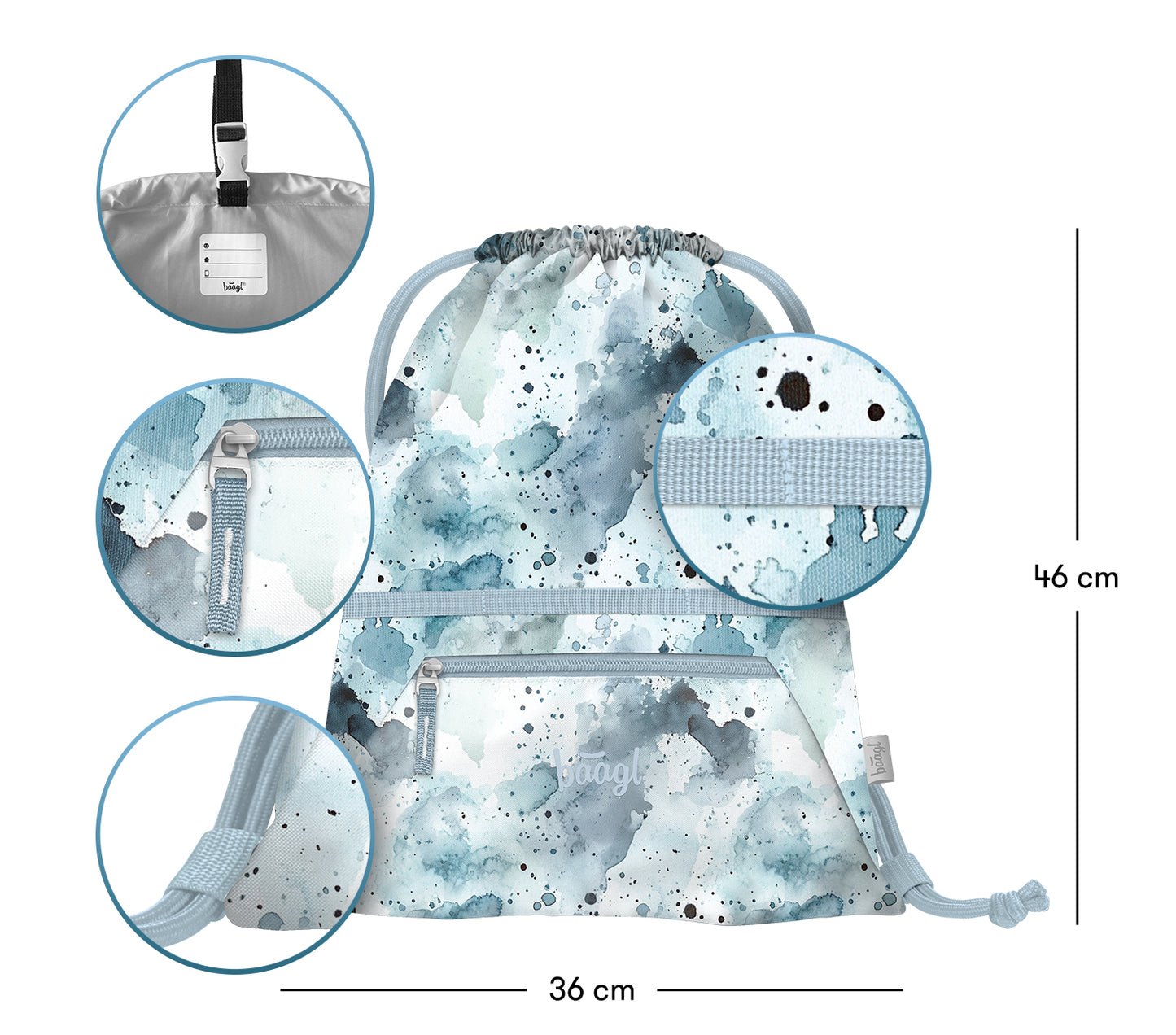 Worek z kieszonką Polar