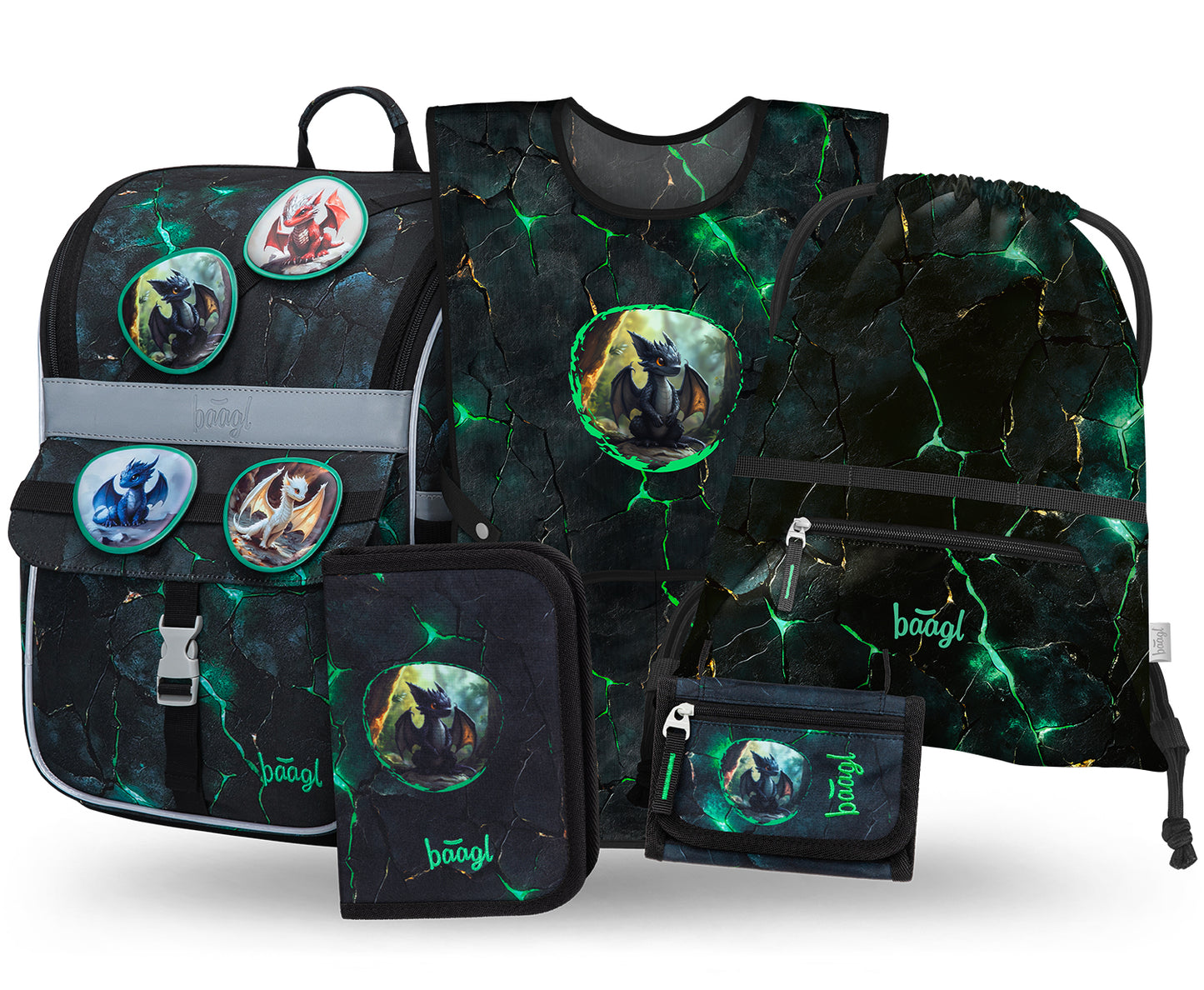 Zestaw szkolny Zippy Smoki II