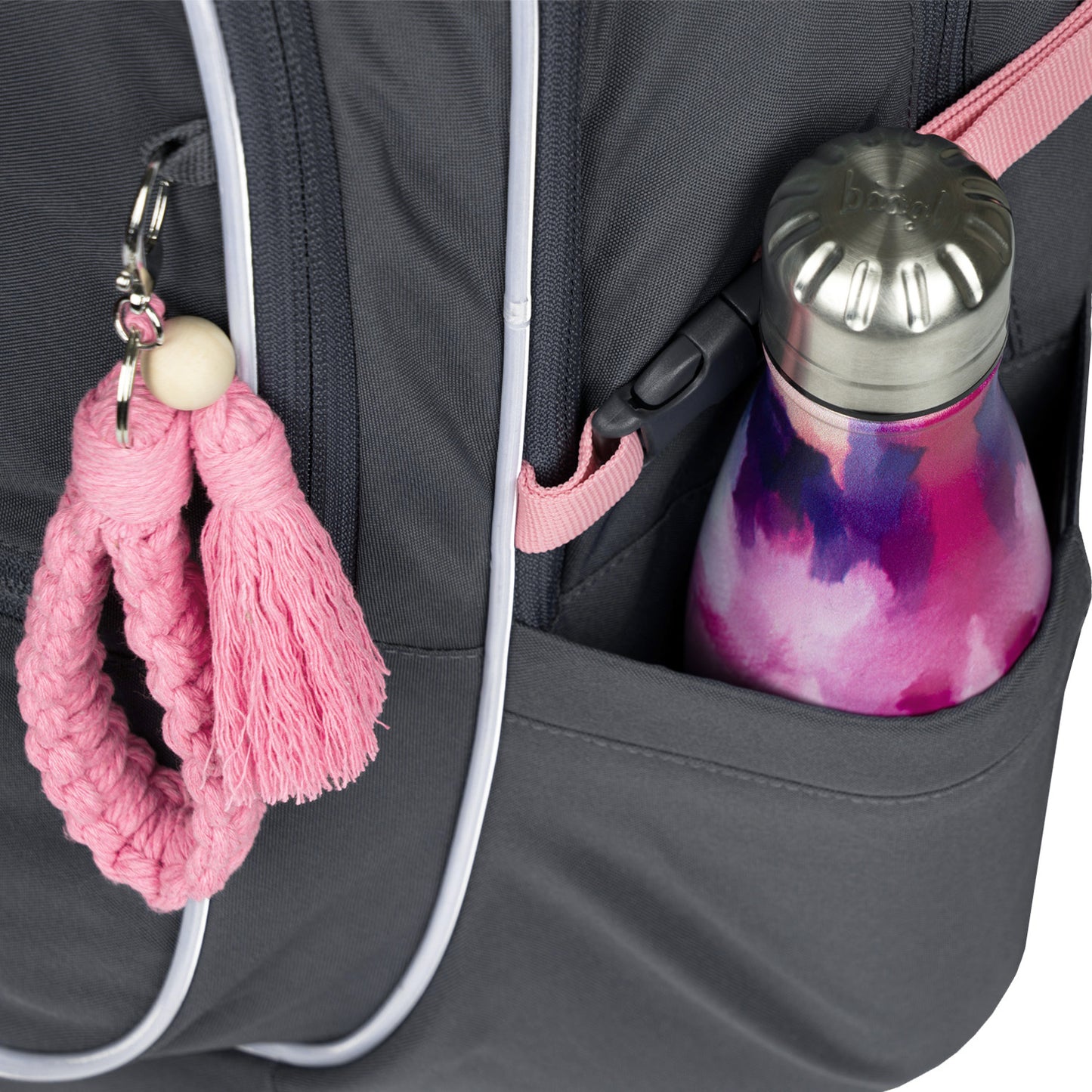 Zestaw szkolny Core Logo różowe