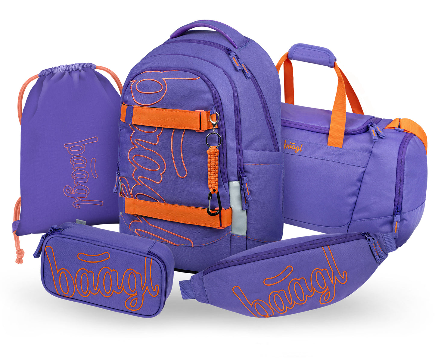 Zestaw szkolny Skate Max Orange II