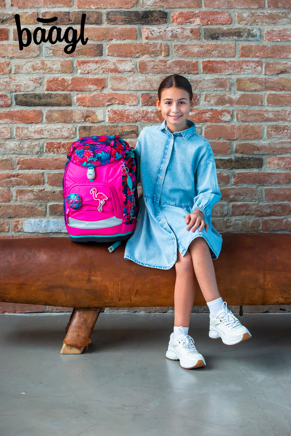 Zestaw szkolny Airy Plus Flamingi