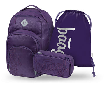 Zestaw szkolny Coolmate Plum