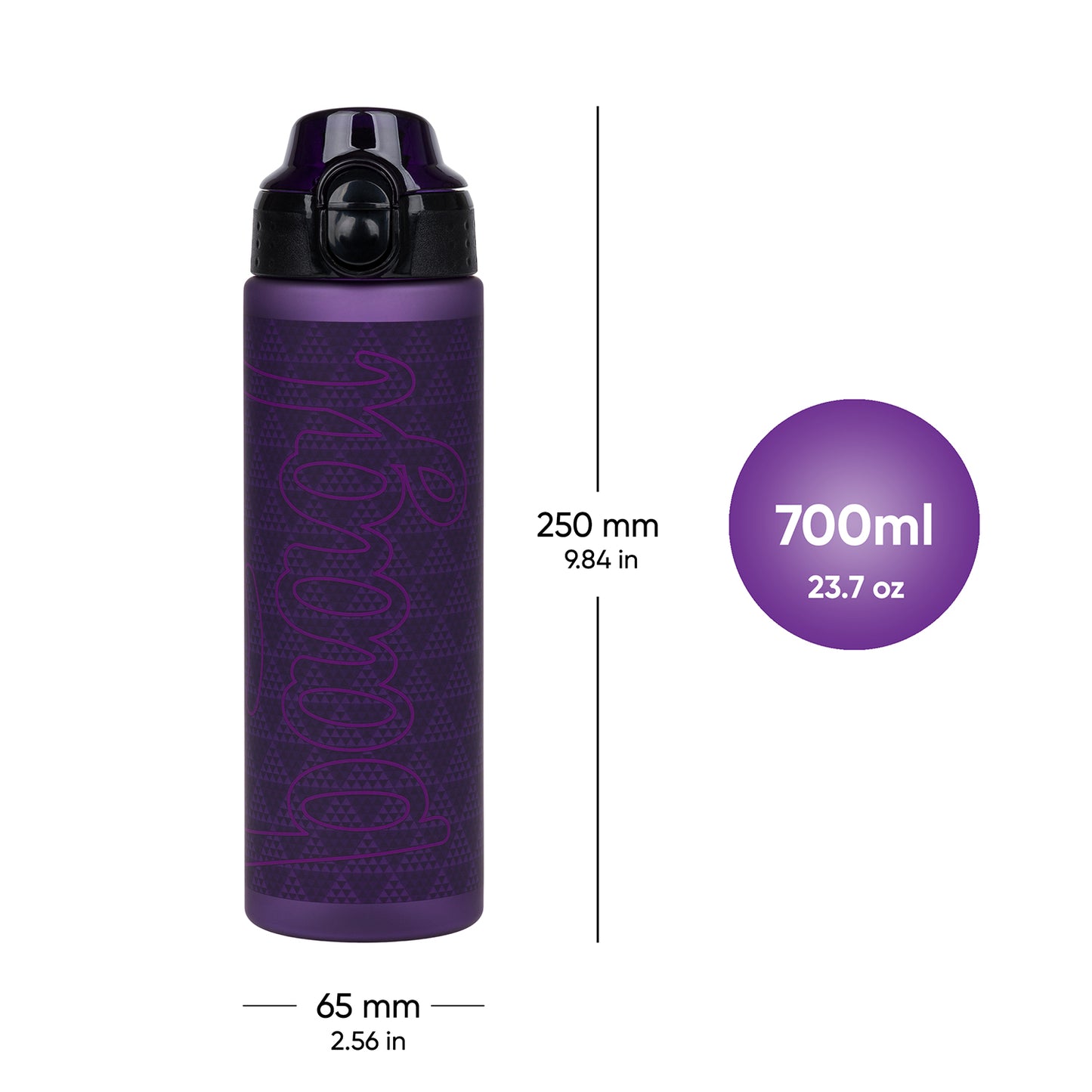 Butelka z tritanu Plum, 700 ml