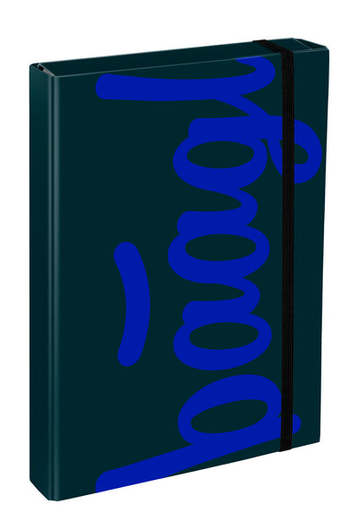 Teczka szkolna A4 Jumbo Logo niebieskie