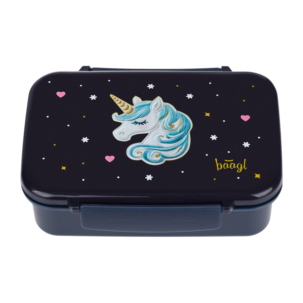 Śniadaniówka z przegródkami Unicorn Gold