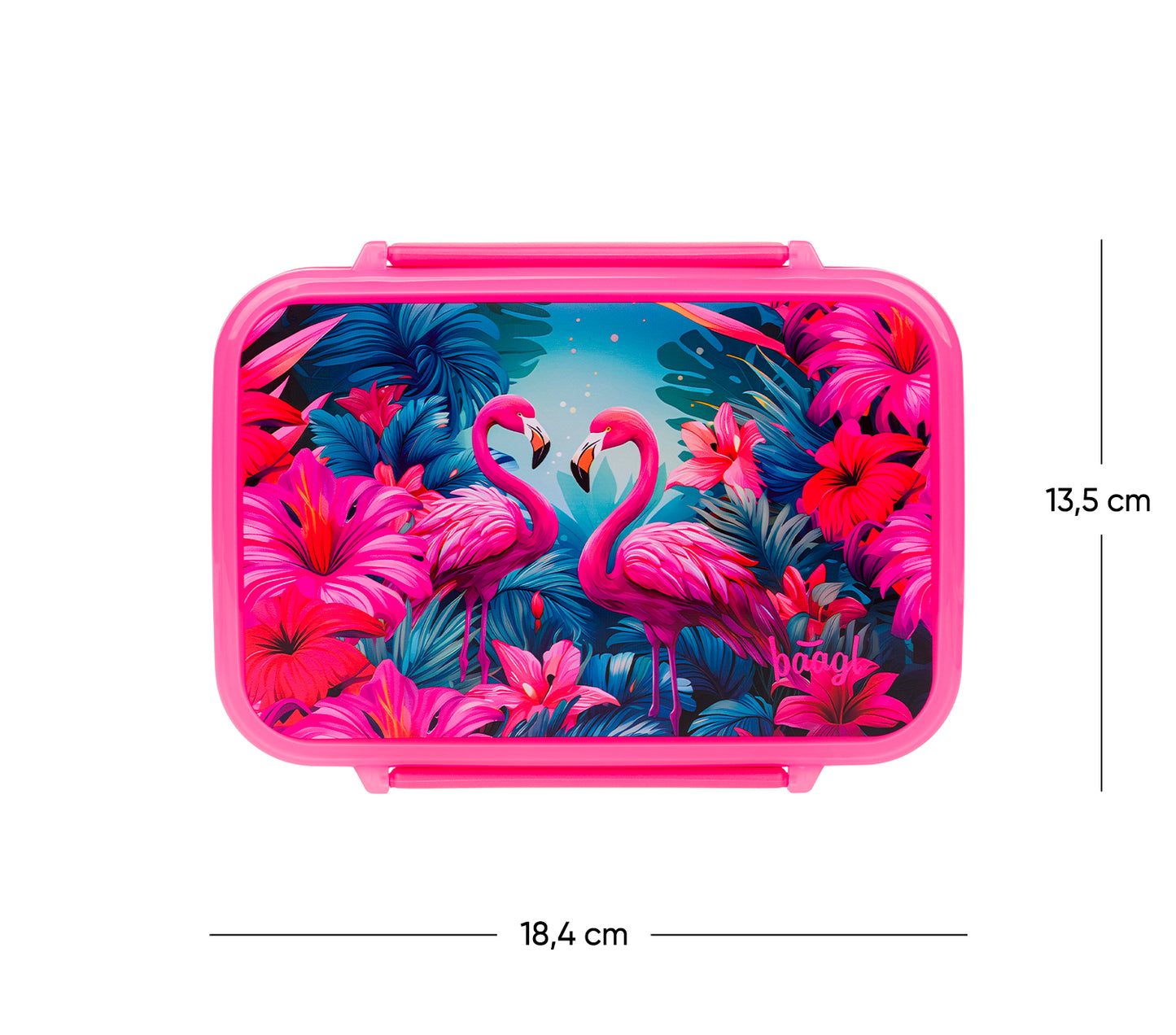 Śniadaniówka z przegródkami Flamingo
