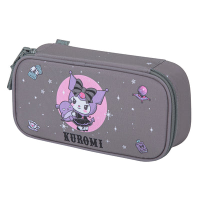 Piórnik szkolny Kuromi Grey