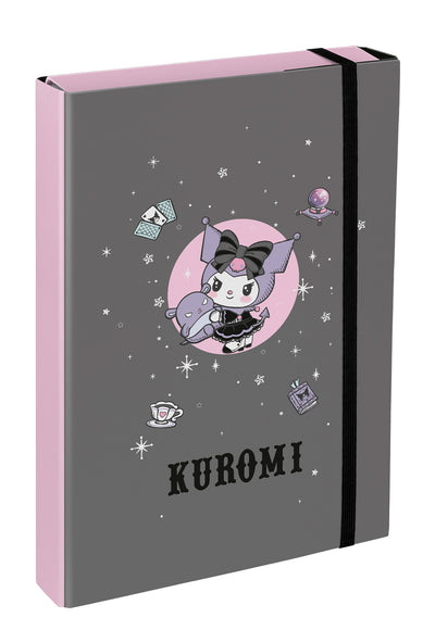 Teczka szkolna A4 Jumbo Kuromi Grey