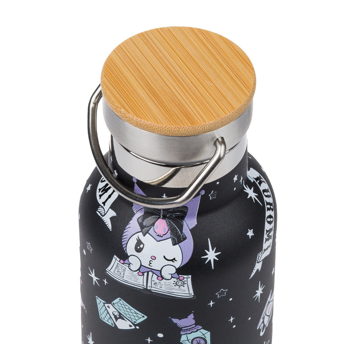 Termobutelka z bambusowym wieczkiem Fortune Dream, 500 ml