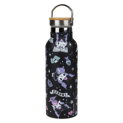 Termobutelka z bambusowym wieczkiem Fortune Dream, 500 ml
