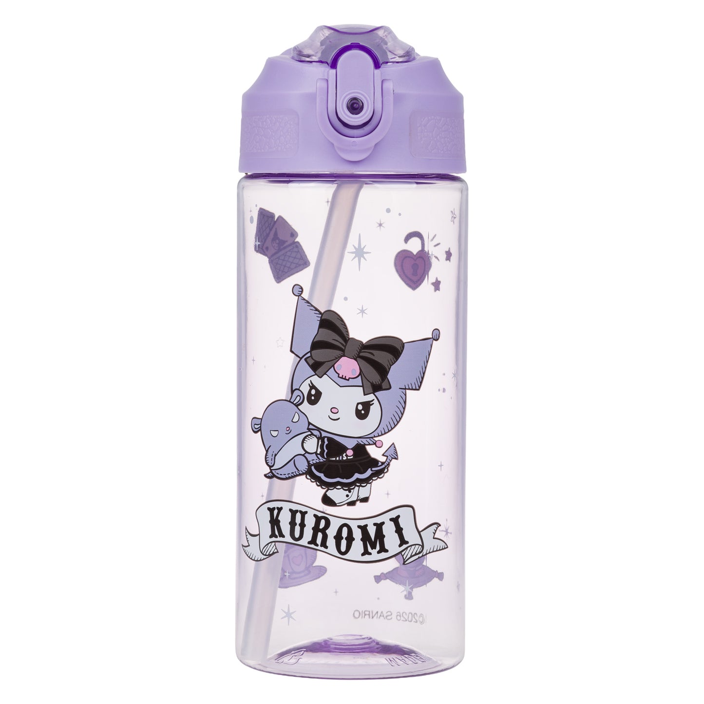 Butelka Tritanowa Ze Słomką Kuromi Fortune Dream, 500 ml