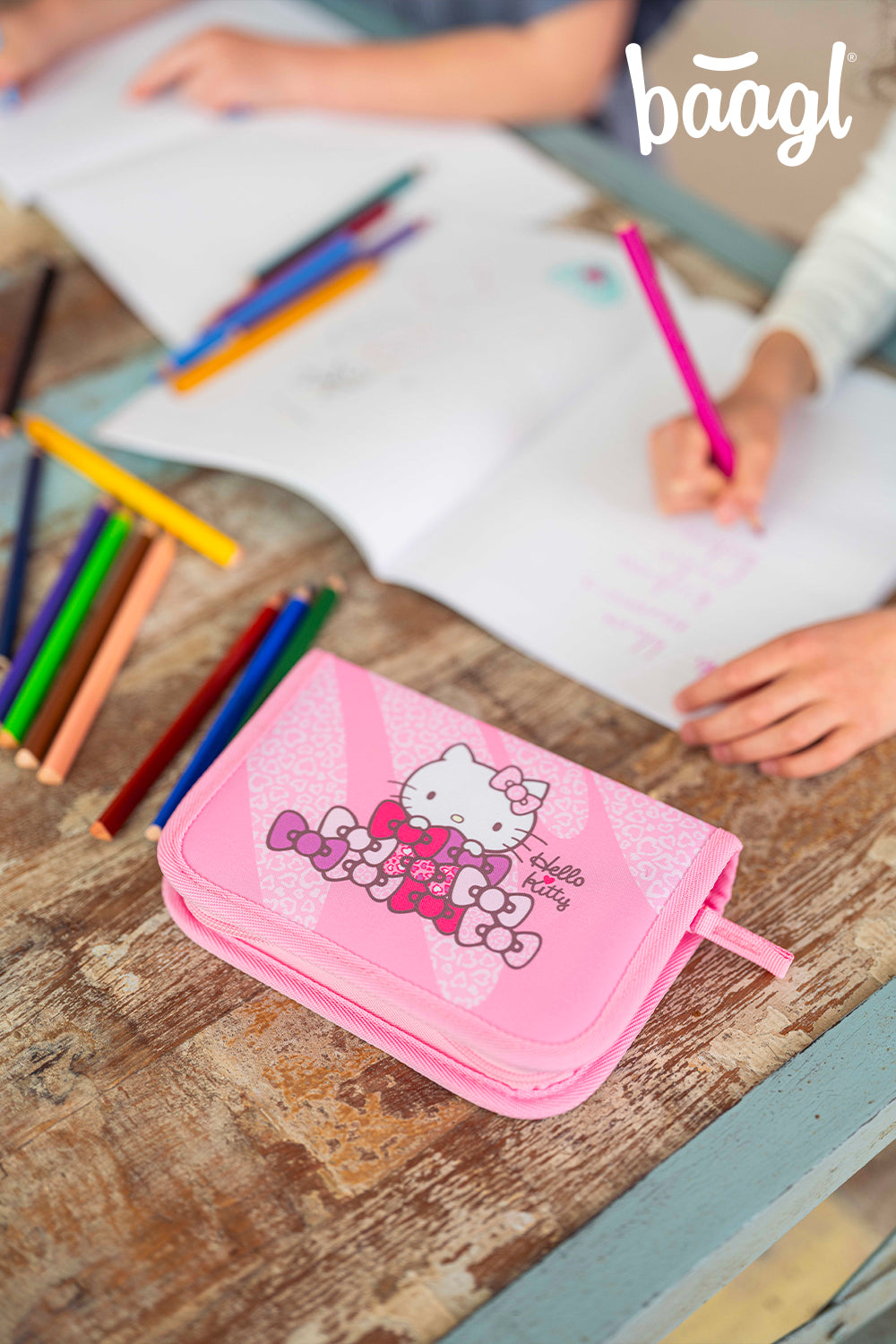 Piórnik jednokomorowy Hello Kitty Sweet Leopard