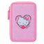 Piórnik trzykomorowy Hello Kitty Sweet Leopard