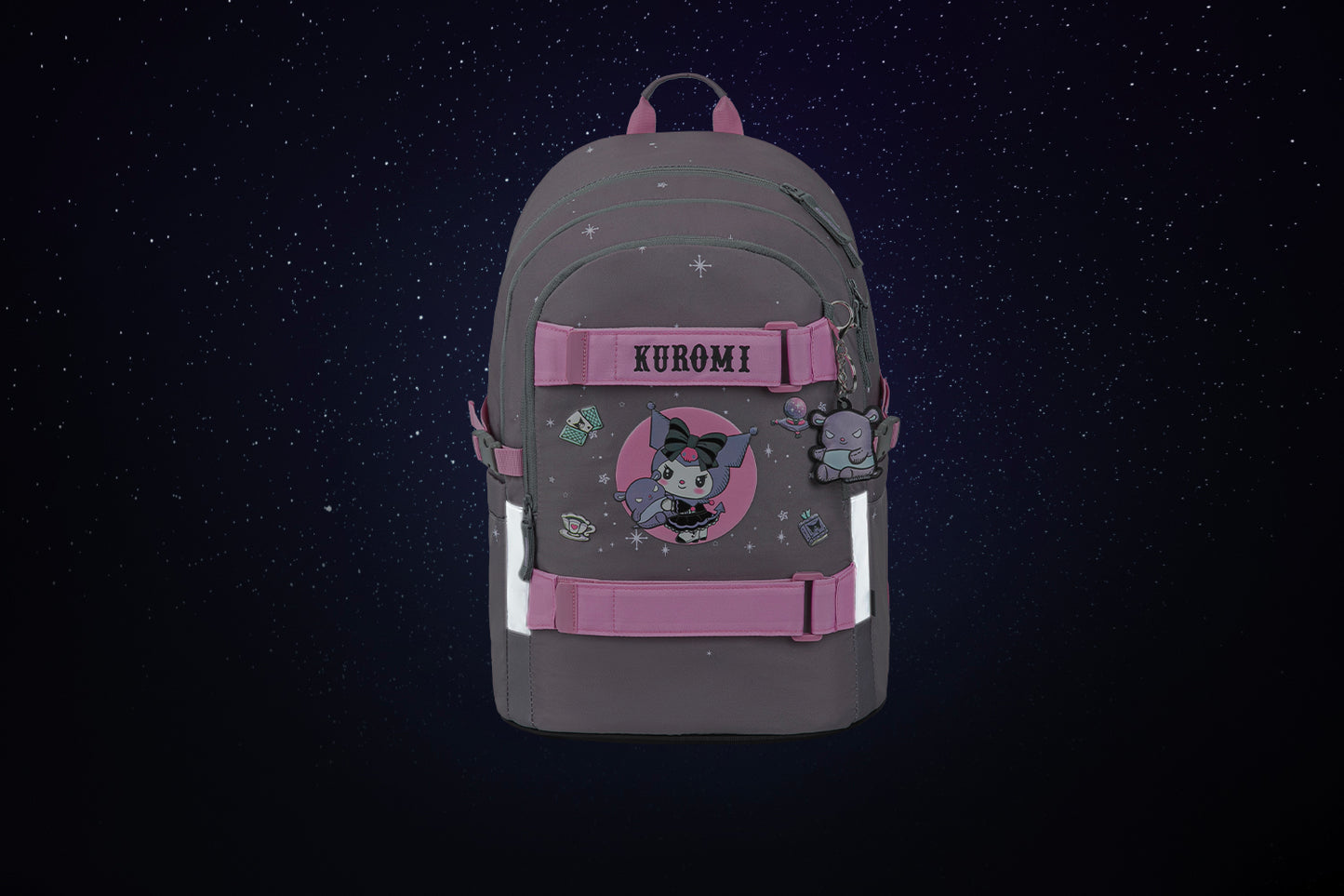 Zestaw szkolny Skate Kuromi Grey II