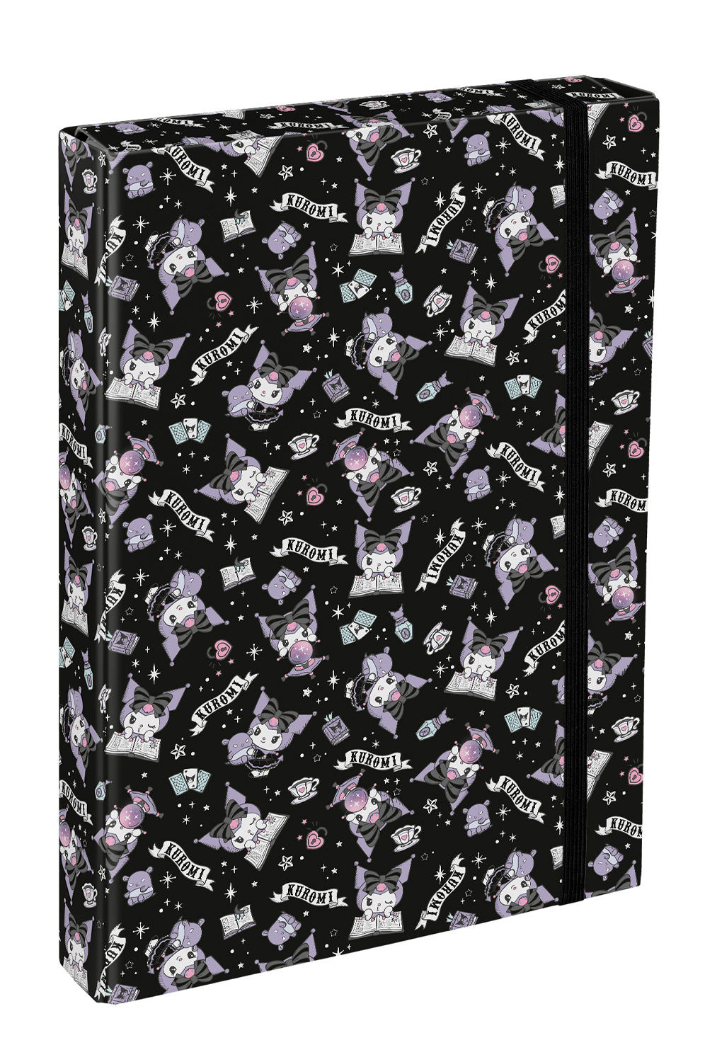 Teczka szkolna A4 Jumbo Kuromi Black