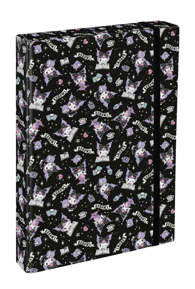 Teczka szkolna A4 Jumbo Kuromi Black