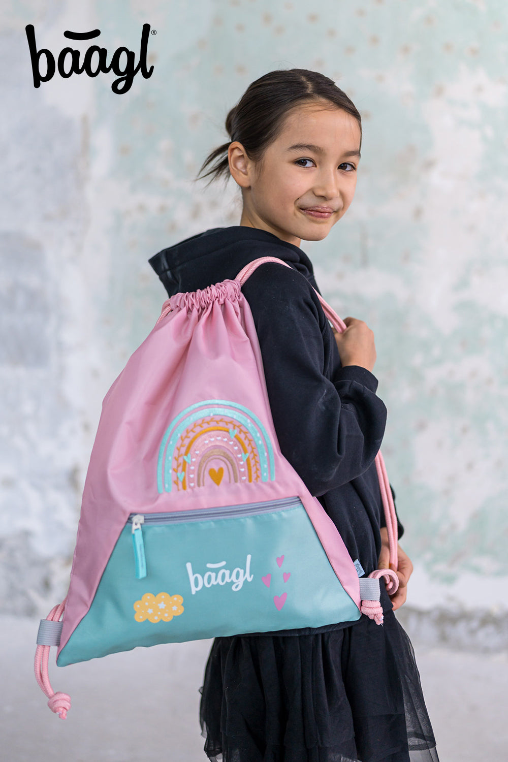 Zestaw szkolny Zippy Tęcza Różowy III