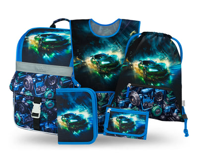 Zestaw szkolny Zippy Auto wyścigowe III