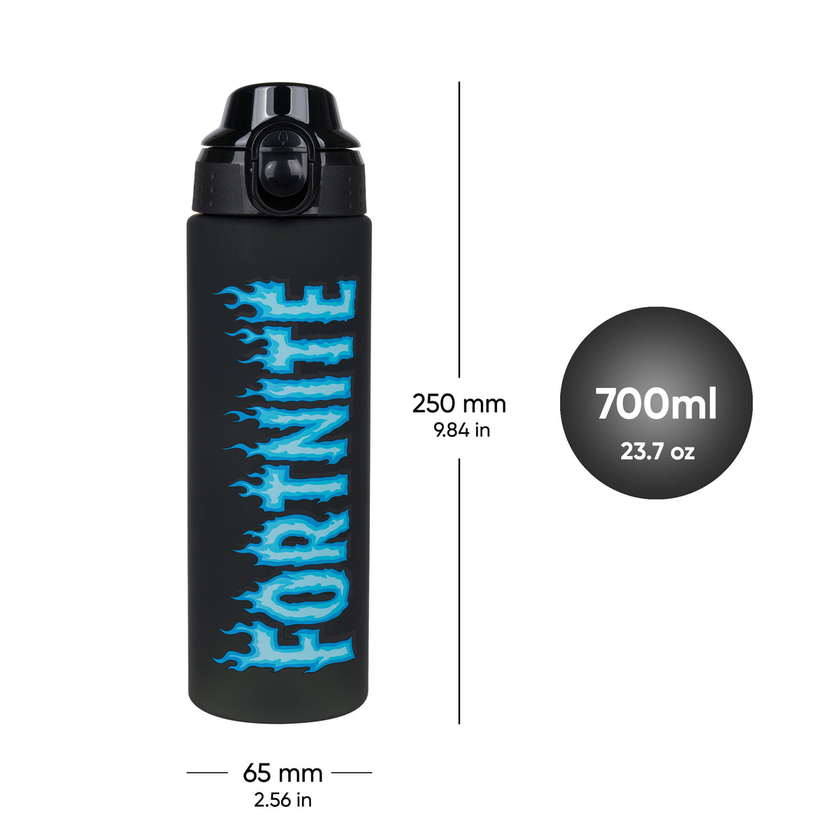 Butelka z tritanu Fornite Blue, 700 ml