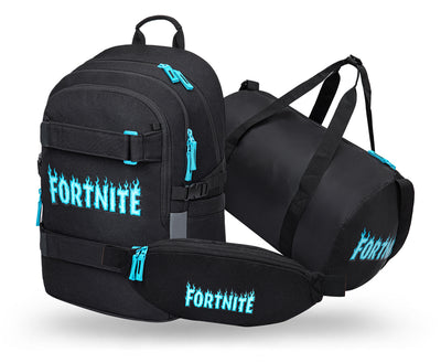 Zestaw szkolny Skate Fortnite Blue