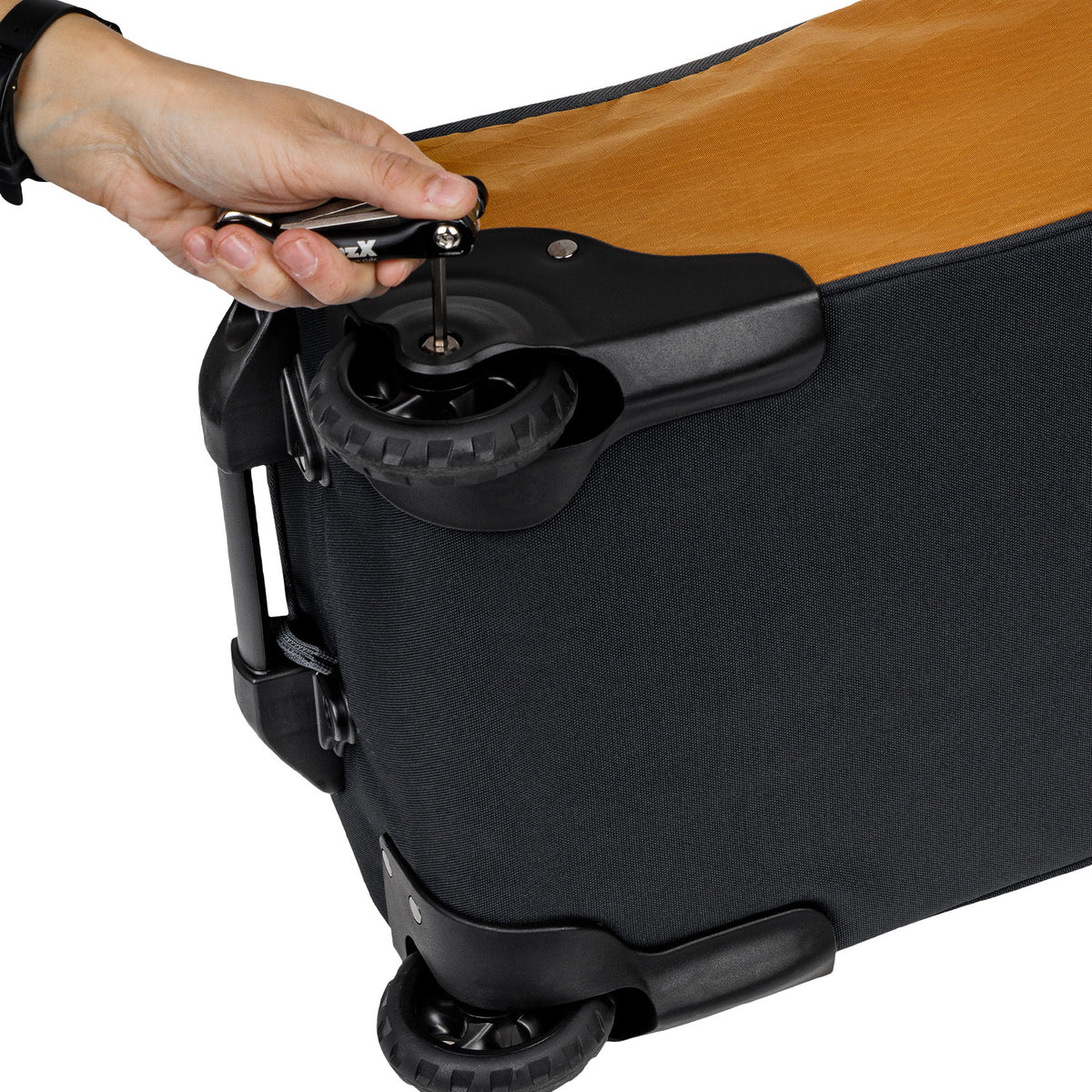 Torba podróżna na kółkach Kairo Wheels Caramel TX