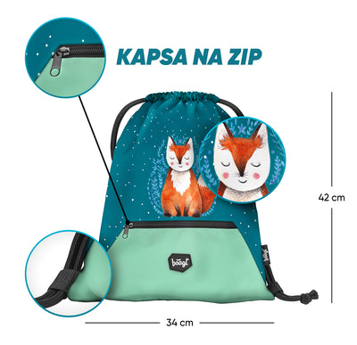 Worek z kieszonką Foxie
