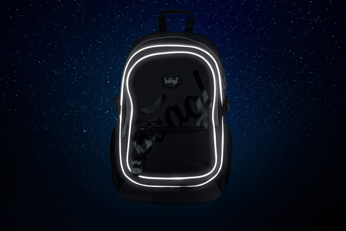 Plecak szkolny Logo black